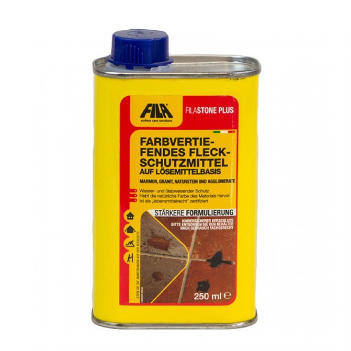 FILA Stoneplus Flecksch tzender Farbvertiefer f r Naturstein auf